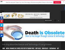 Tablet Screenshot of deathisobsolete.com